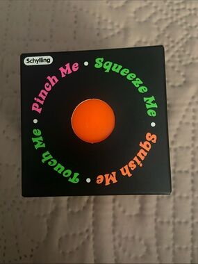 Bright Orange- Schylling Squeeze Ball Toy - Sensory Fidget